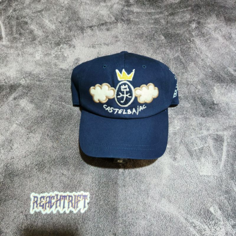 Baseball caps castel bajac logo navy