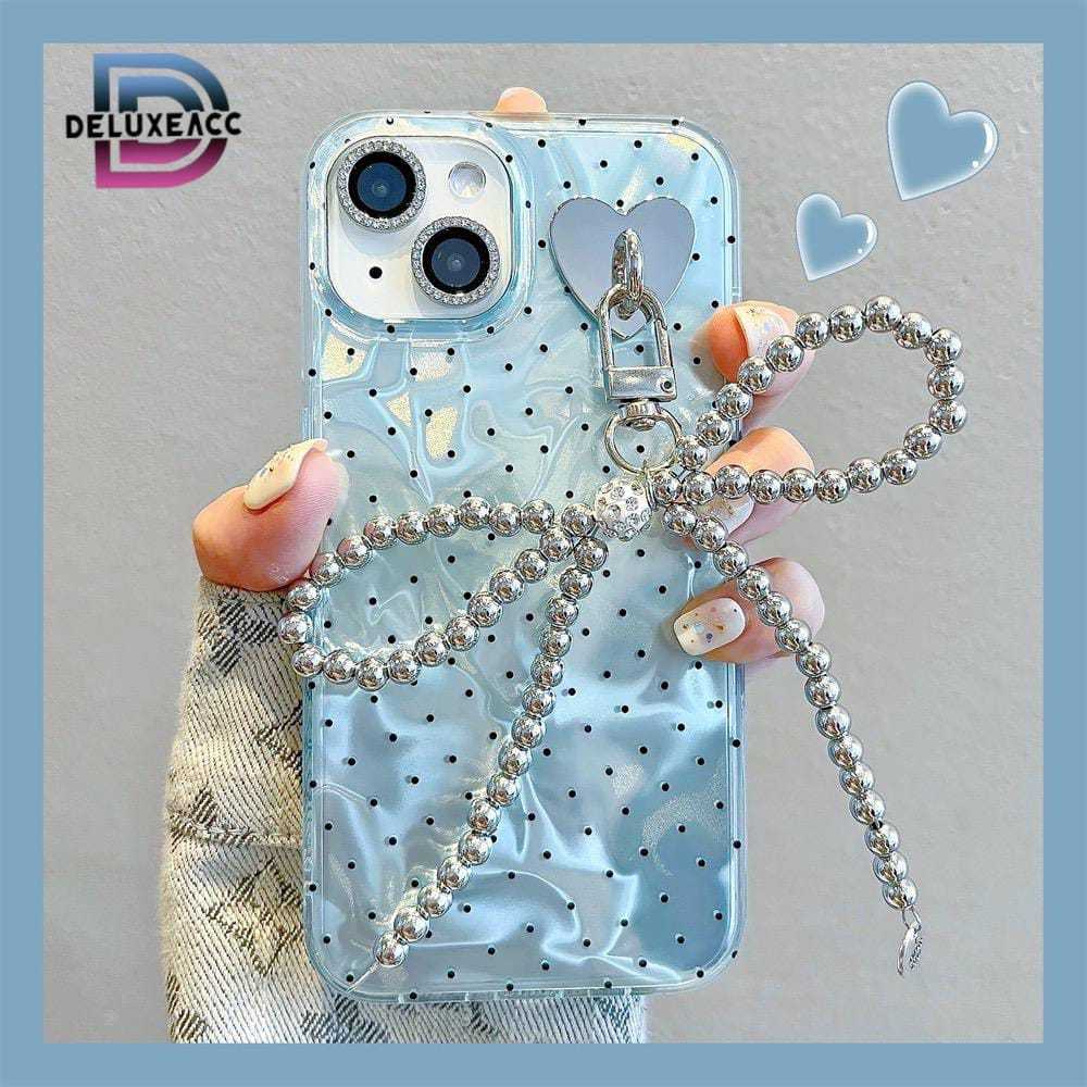 SS956 Softcase Blue Polkadot Case FOR REDMI 14C NOTE 8 PRO 11 5G 7 8 9 10 POCO M5S 10 PRO 11 11 PRO 