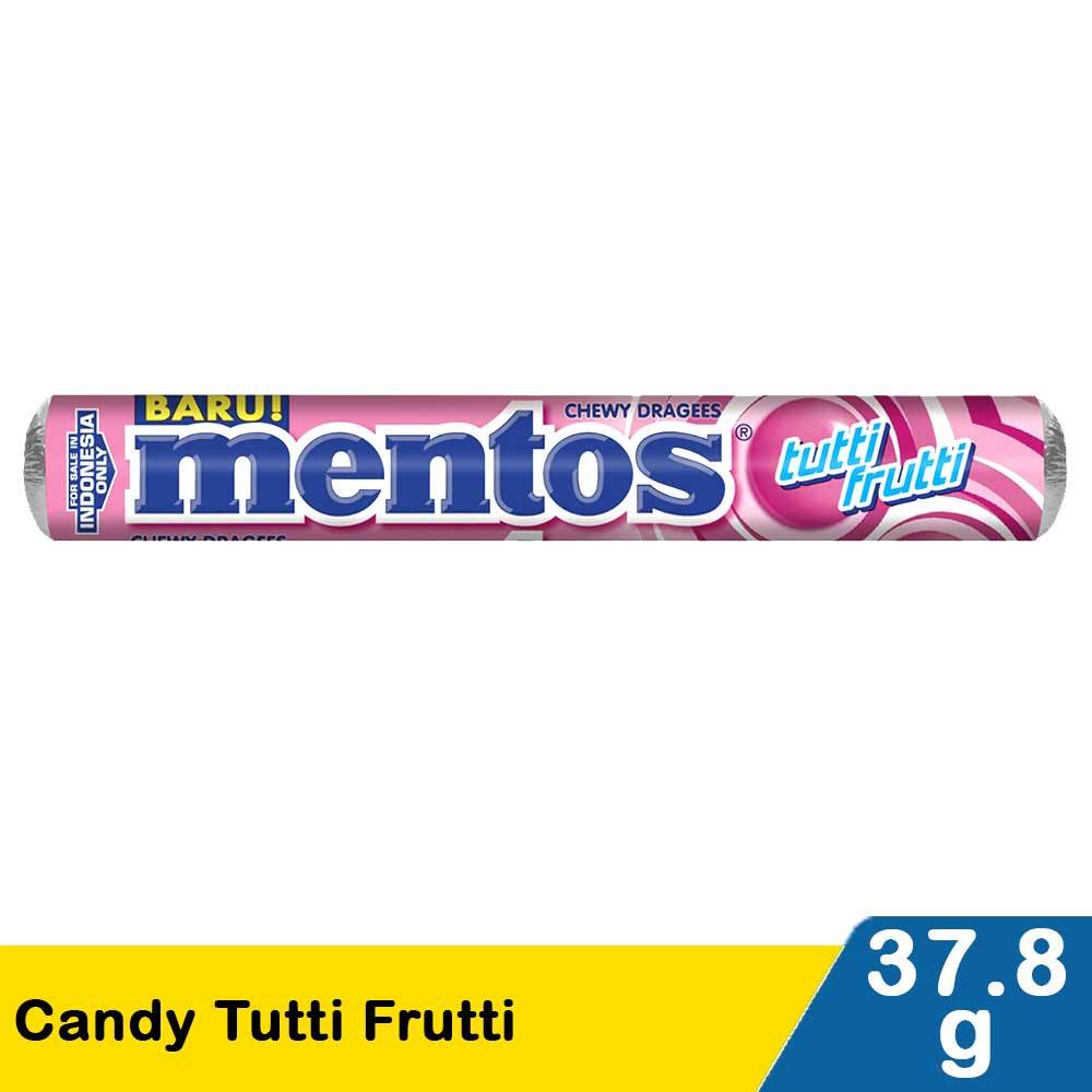 

Mentos Permen Rasa Tutti Frutti 37.8 gram