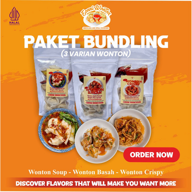 

Paket Bundling 3 Varian Komplit