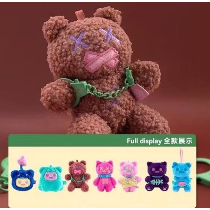 Pajangan Figur Plush Shinwoo Baddy Bear Town