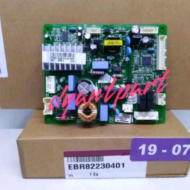 KODE DP PCB MAIN KULKAS LG INVERTER EBR82230401