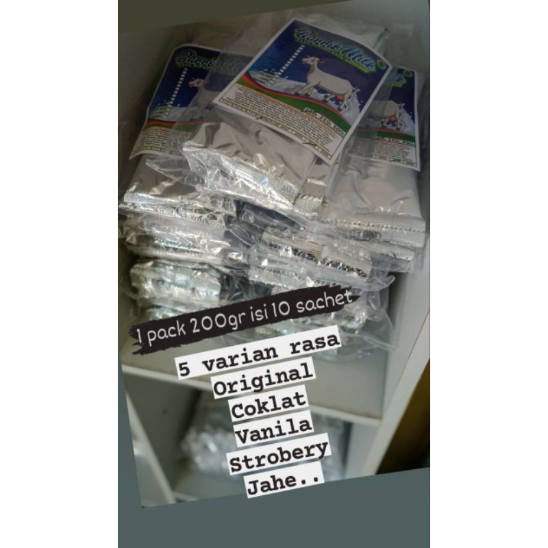 

Susu Kambing Etawa Barrik Milk sachet