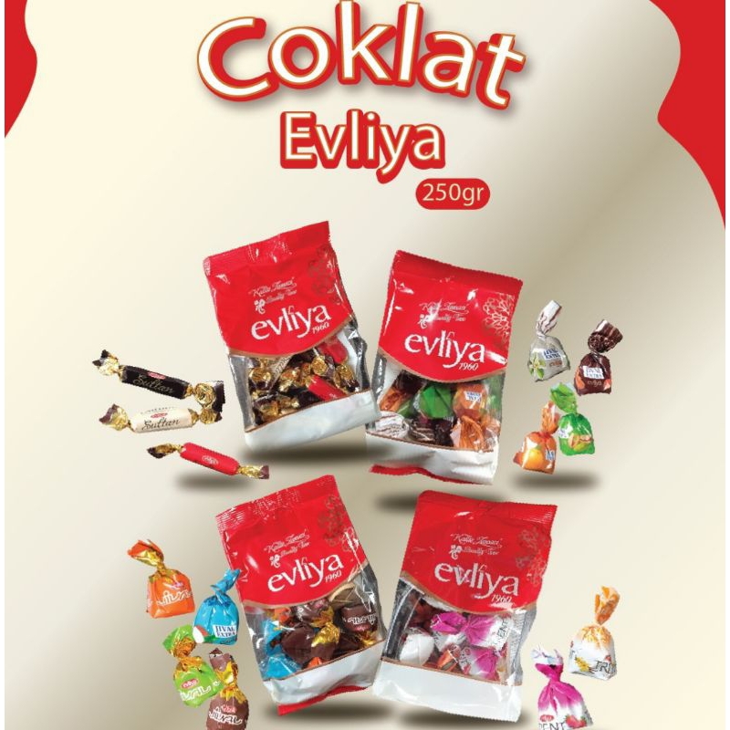 

Coklat Arab Bungkus Evliya 250g Oleh2 Haji Umroh