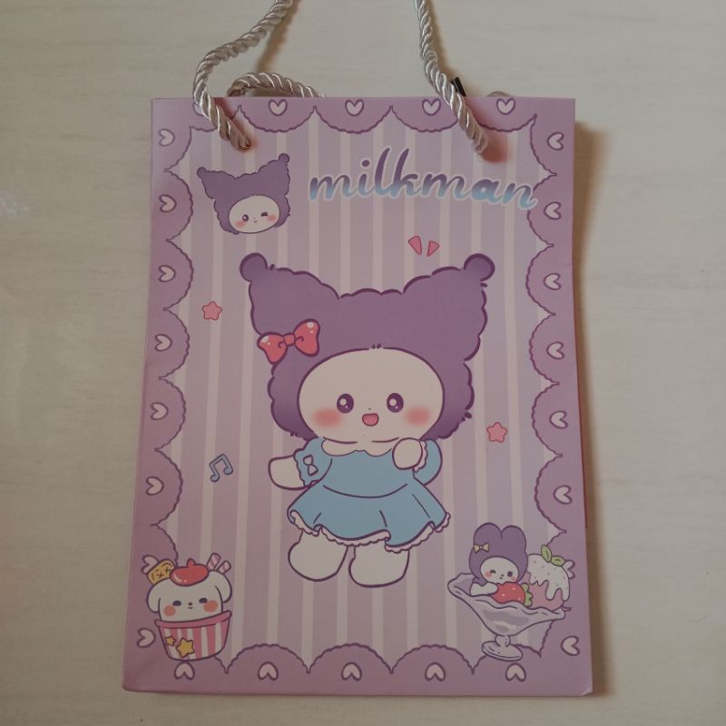 

paperbag kuromi my melody
