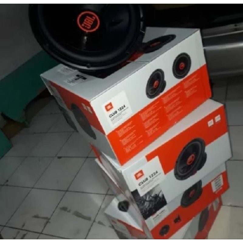 subwoofer JBL club 1224 double magnet