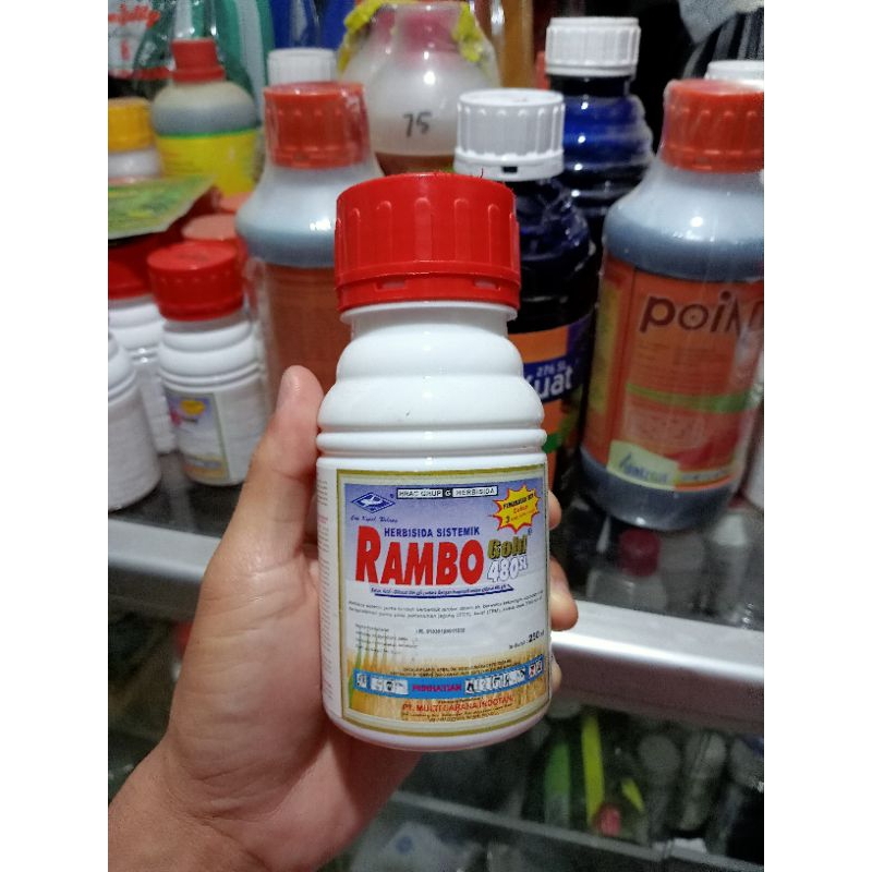 RAMBO HERBISIDA SISTEMIK RAMBO GOLD 480SL isi 250ml