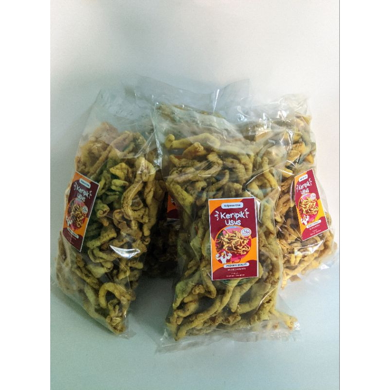 

KRIPSUS ONE - Kripik usus ayam premium kemasan 250gr