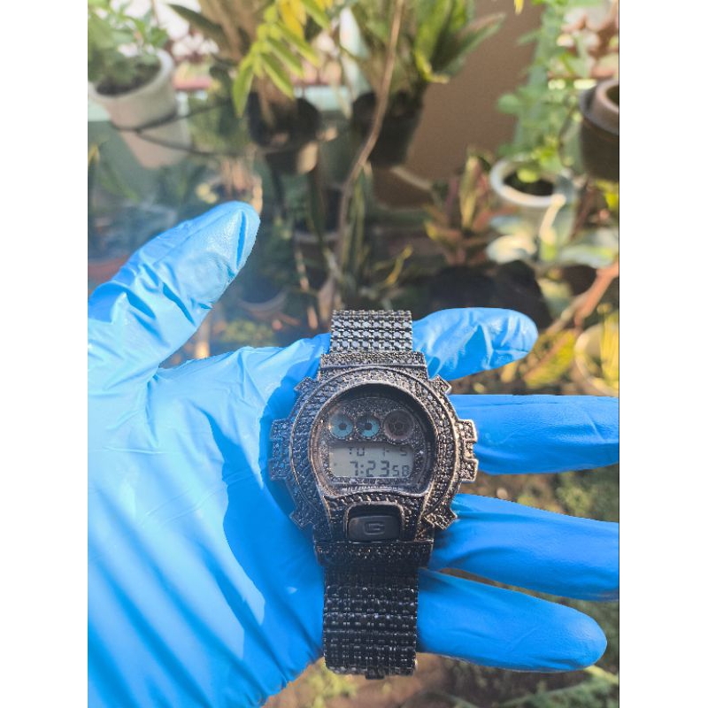 (Harga Net) Jam Tangan Casio G-Shock DW-6900 Original Custom Elegant Mewah Bahan Metal Anti Getas Fu