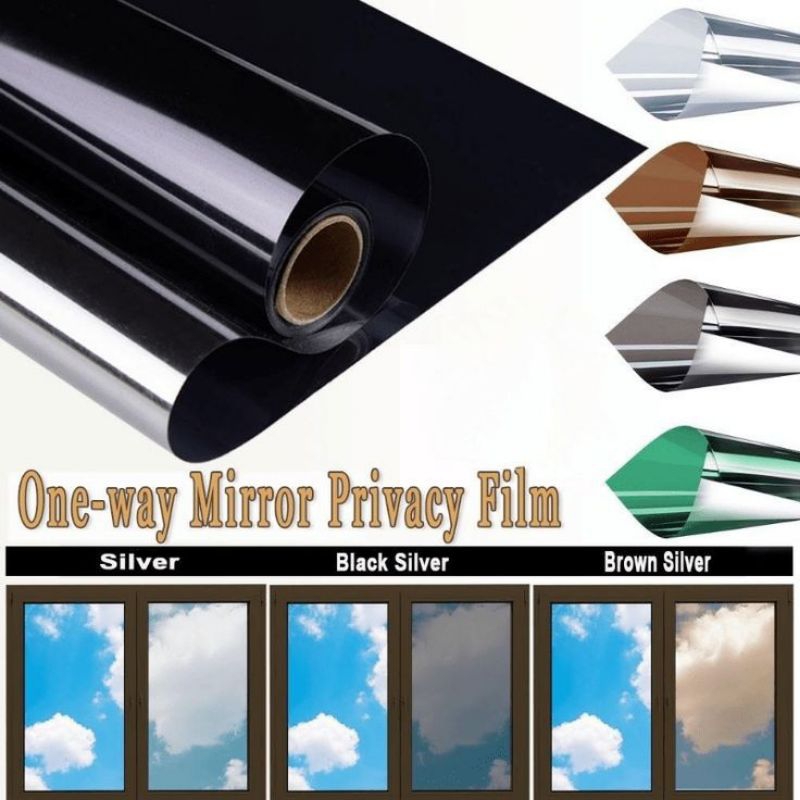 Kaca Film Jendela One way Stiker kaca jendela rumah dan gedung