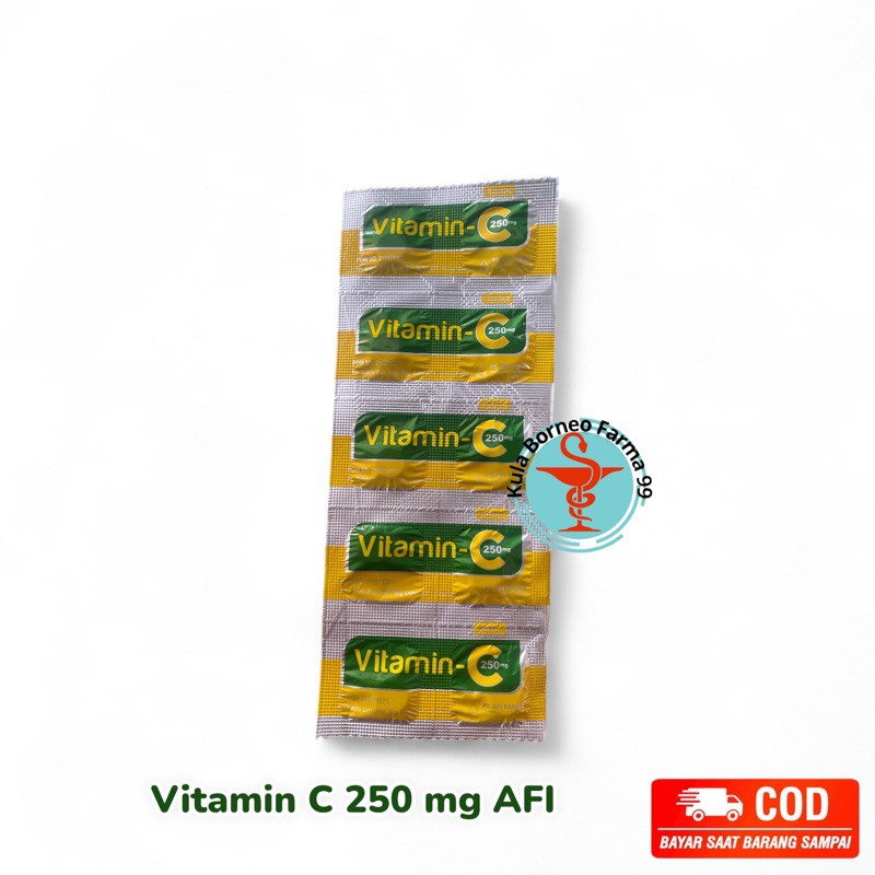 Vitamin C 250 mg AFI 10 Tablet