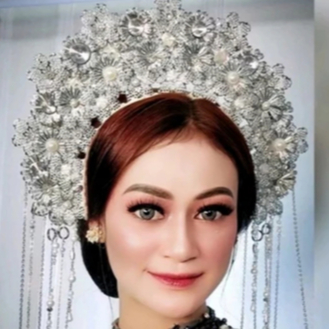 Suntiang pengantin mahkota sunting modifikasi modern mewah