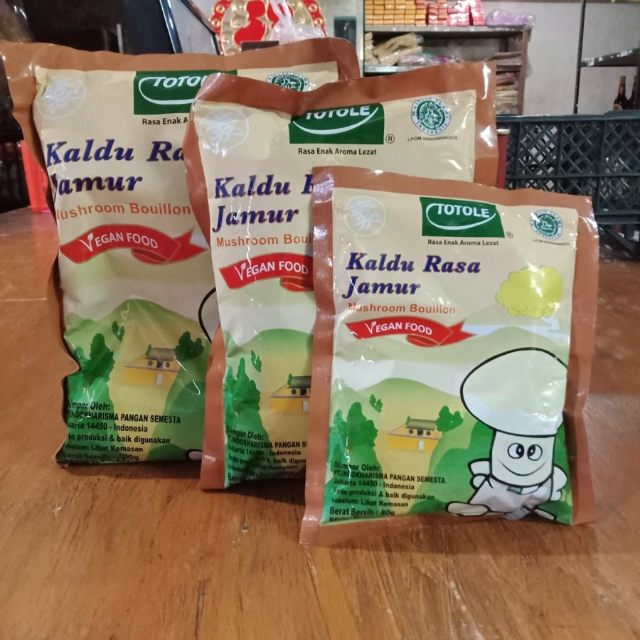 

Totole Kaldu Jamur Kemasan 80gram 200gram 400gram Vegan Food Penyedap Rasa