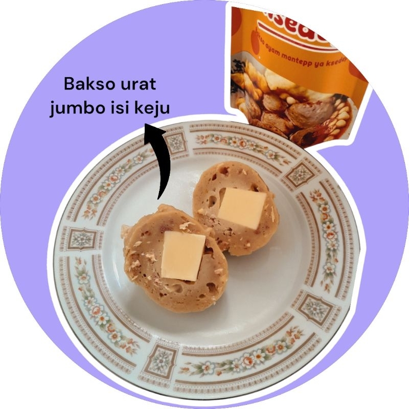 

baso aci bakso ayam urat jumbo ISI KEJU
