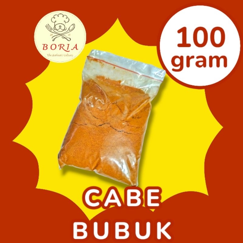 

Cabe bubuk chilli powder cabai bubuk asli pedas cabai kering giling