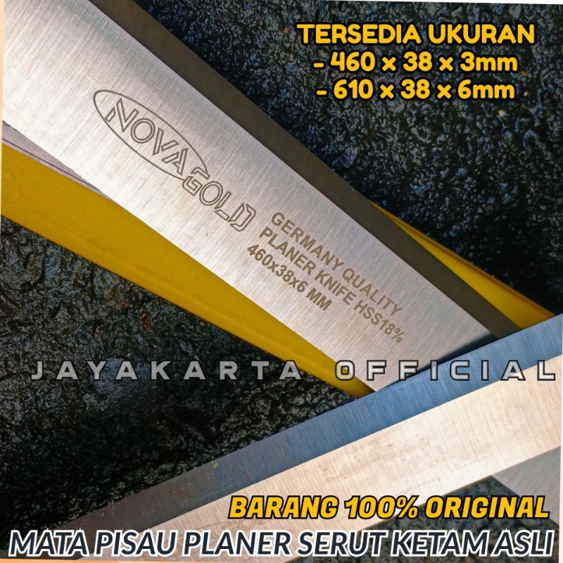 Planer HSS 61 Cm / 46 Cm Nova gold pisau serut kayu mata pisau planer mesin jointer Double planer g
