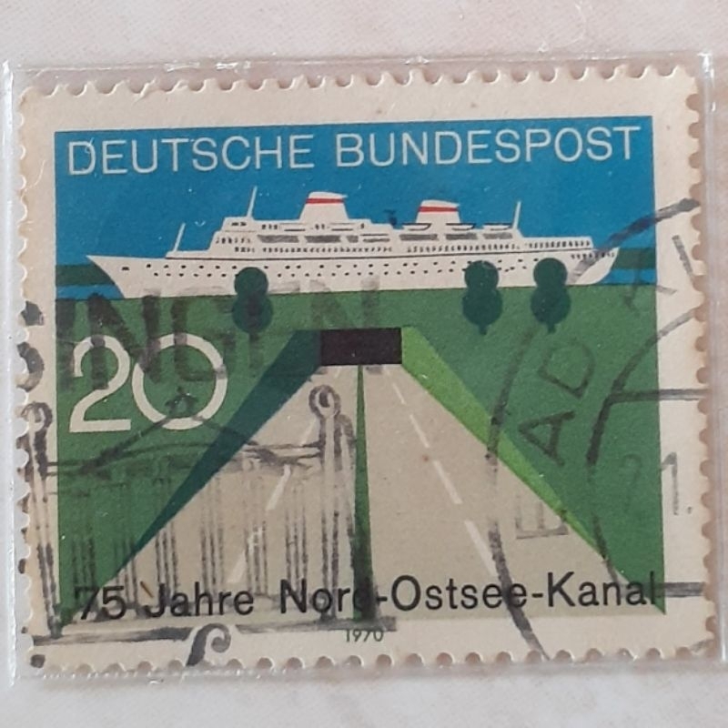 

Perangko Jerman Nord- Ostsee-Canal Tahun 1970