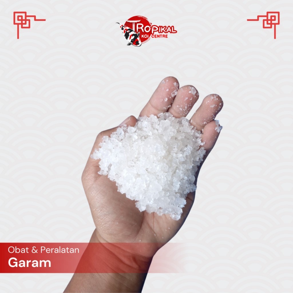 TKC Garam Ikan Kristal Repack 1kg - Tropikal Koi