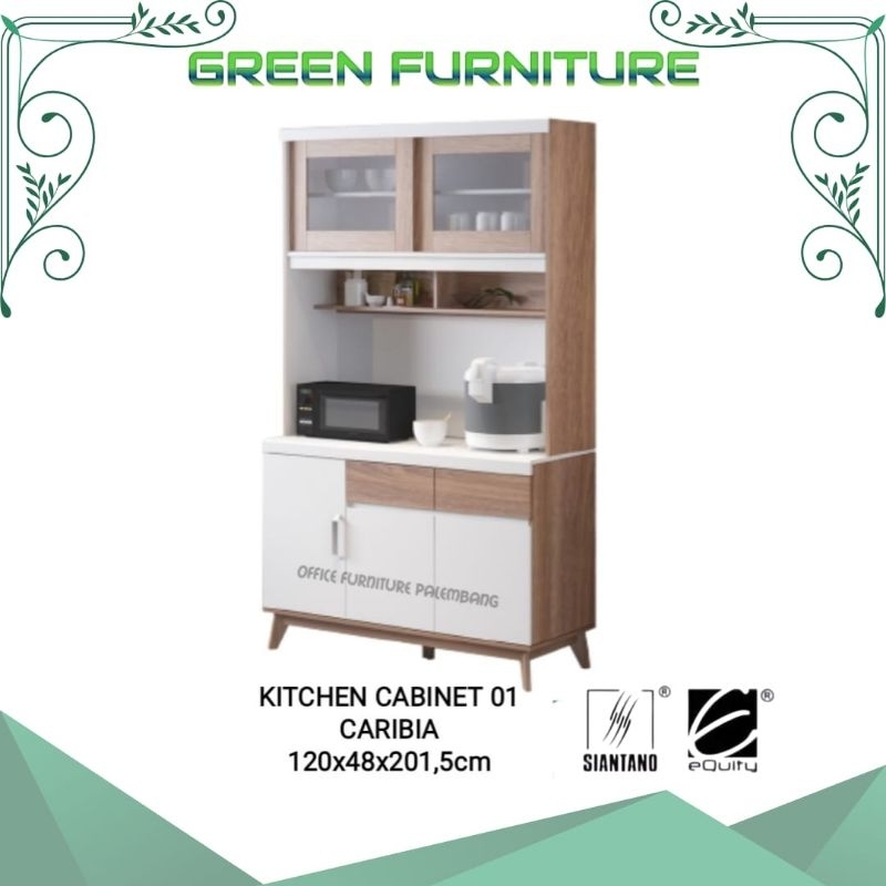 kitchen set siantano KITCHEN SET 01 CARIBIA lemari piring lemari rak piring