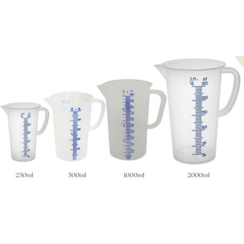 Gelas takar/ Takaran scarlet/ Wadah air