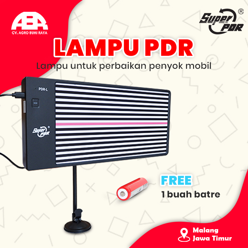 Lampu garis LED perbaikan penyok PDR bisa di charge