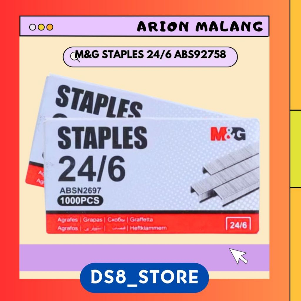

M&G Staples 24/6 ABS92758