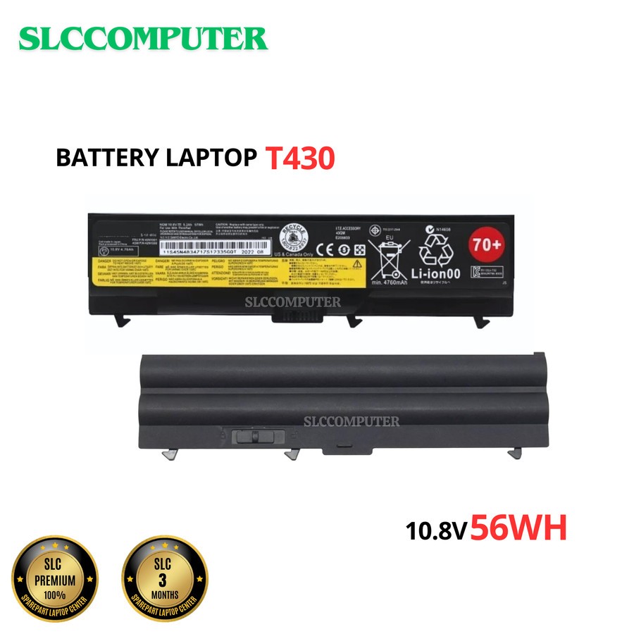 Baterai Battery Laptop ThinkPad T530 W530 T430i L430 530 SL430