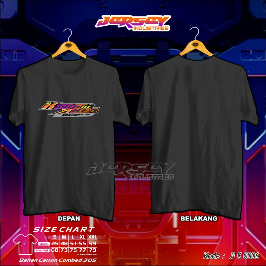 Tshirt RX KING RAJA JALANAN | Kaos Racing 2 Tak Lovers#A1JIK000