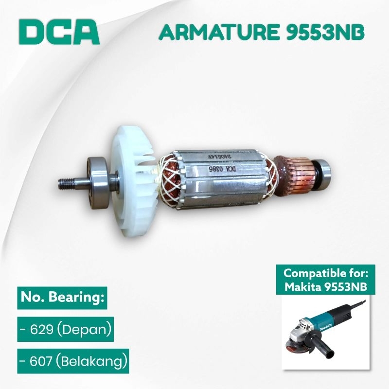 Armature Gerinda Makita 9553 DCA Armature Gerinda Makita N9533B Angker Gerinda Makita DCA