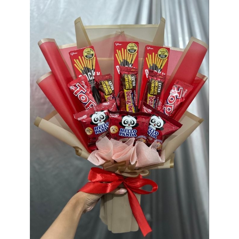 

buket snack | hadiah wisuda | kado ulang tahun | kado valentine