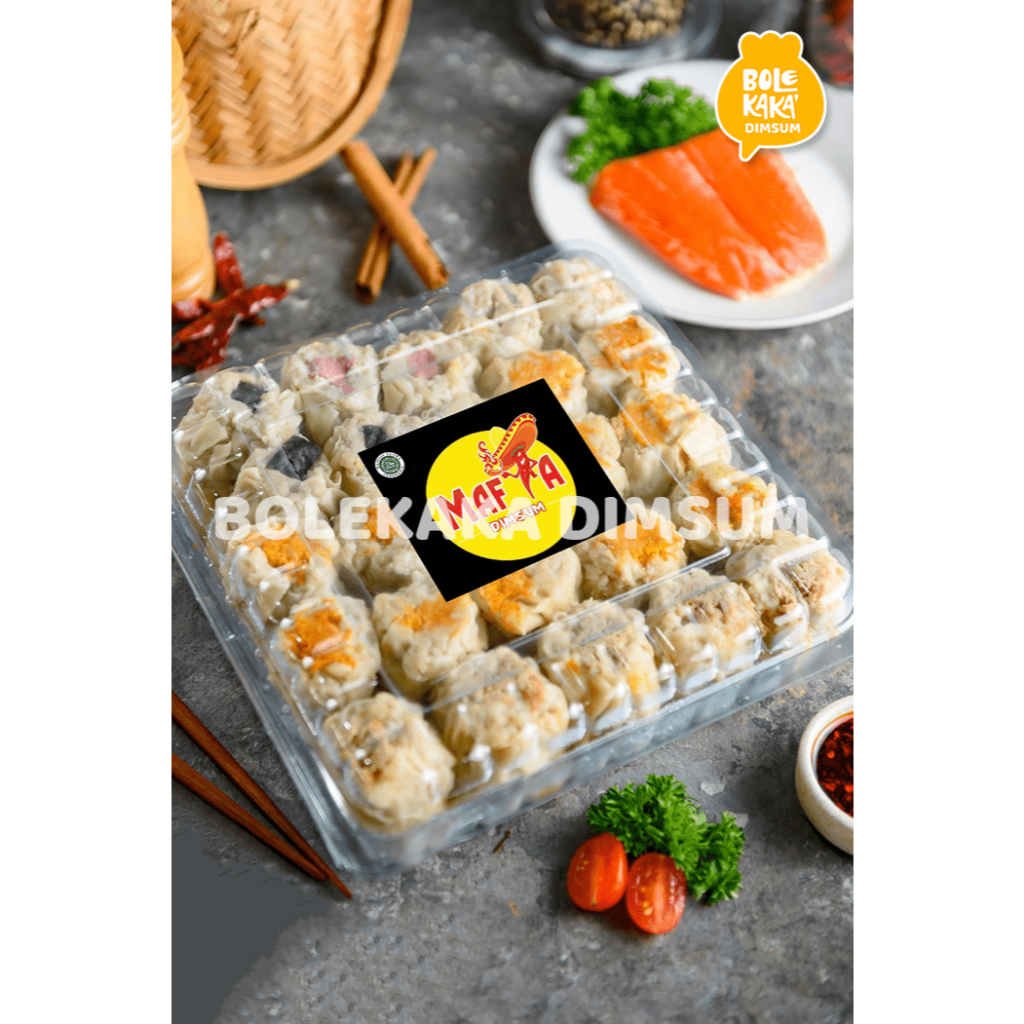 

Dimsum Mafia Mix Salmon isi 50 pcs