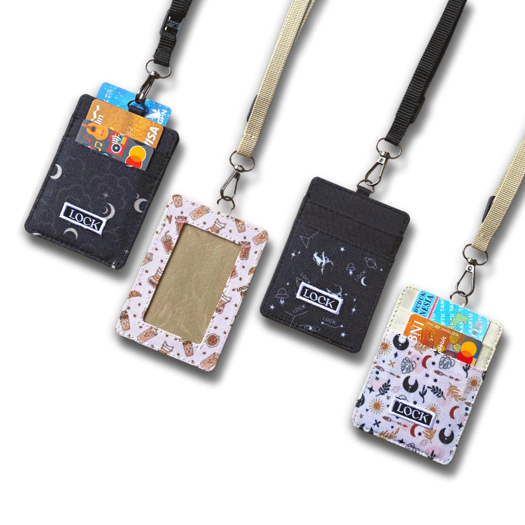 

Lanyard ID Card Holder Kantor dengan Desain Kasual untuk Pria dan Wanita LWS656