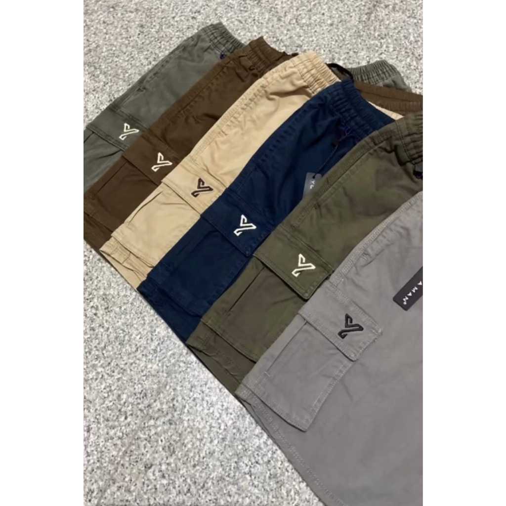 yoya man celana cargo pendek laki-laki
