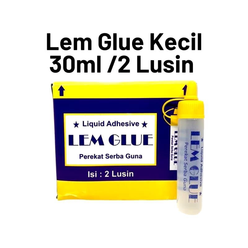 

LEM GLUE BOTOL KUNING MURAH ISI 24 PCS