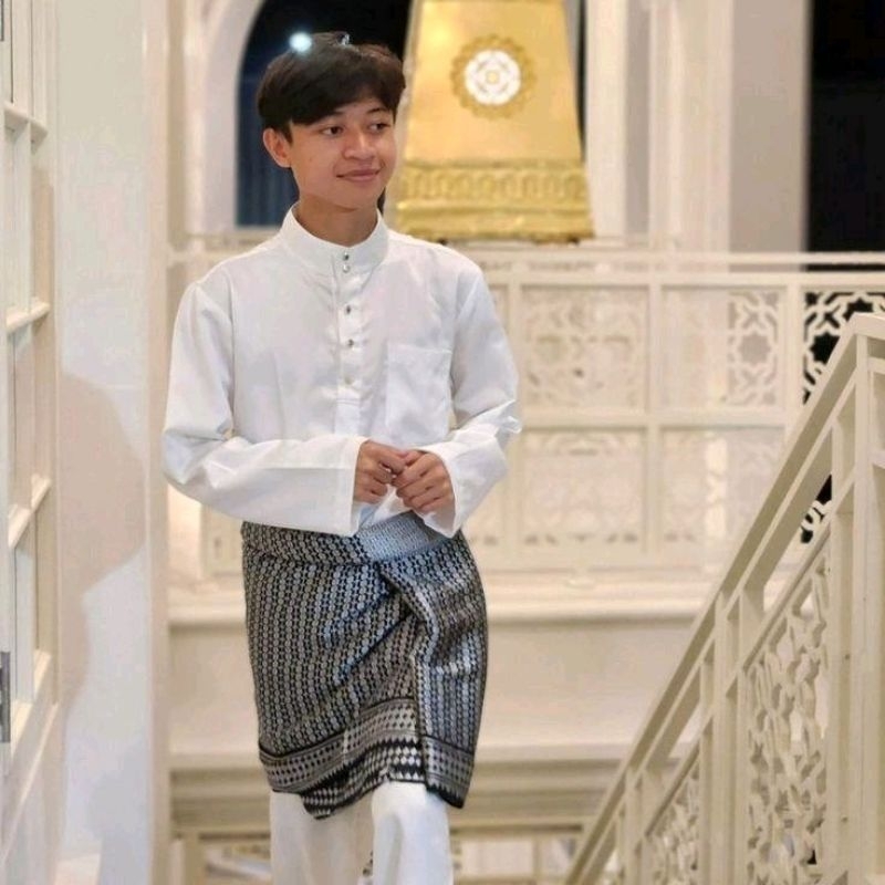 Bisa Cod Baju Melayu Tanpa Sarung Stelan Adat Melayu Pria Teluk Belanga Terlaris Pakaian Adat Melayu