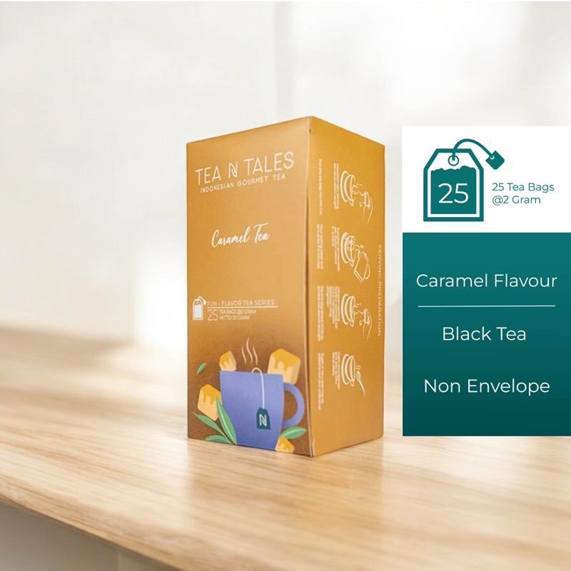 

Teh Celup Caramel Tea by Tea N Tales