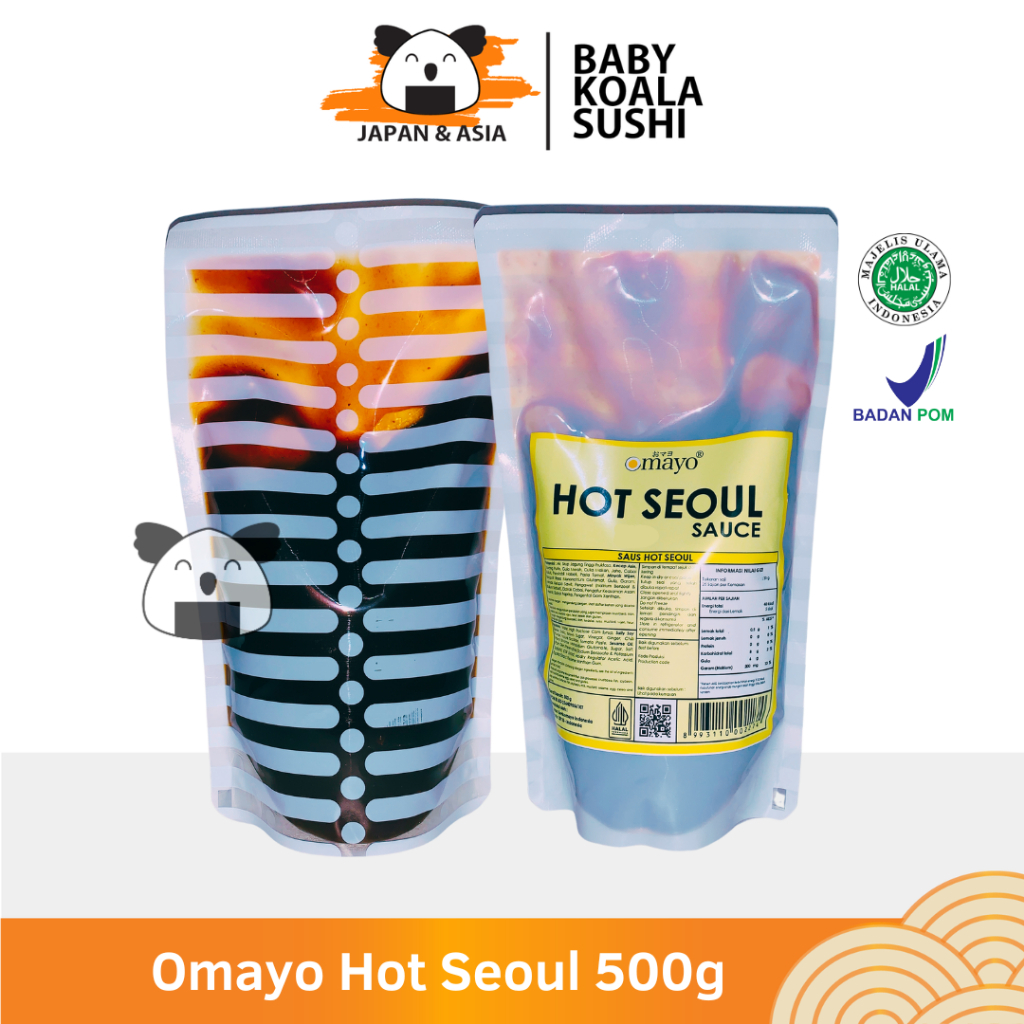 

OMAYO Hot Seoul Sauce Korea 500 g Halal