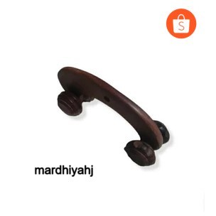 Alat Pijat Punggung Roll Tapal Kuda Kayu