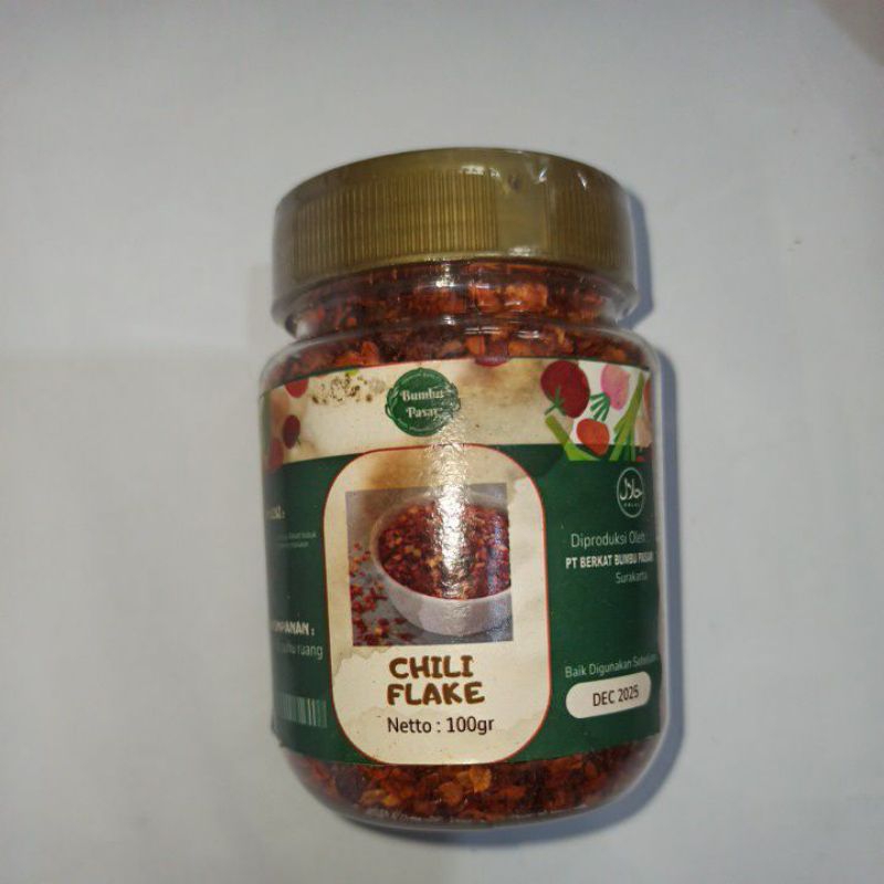 

Chili flake bubuk cabe kasar 100gram
