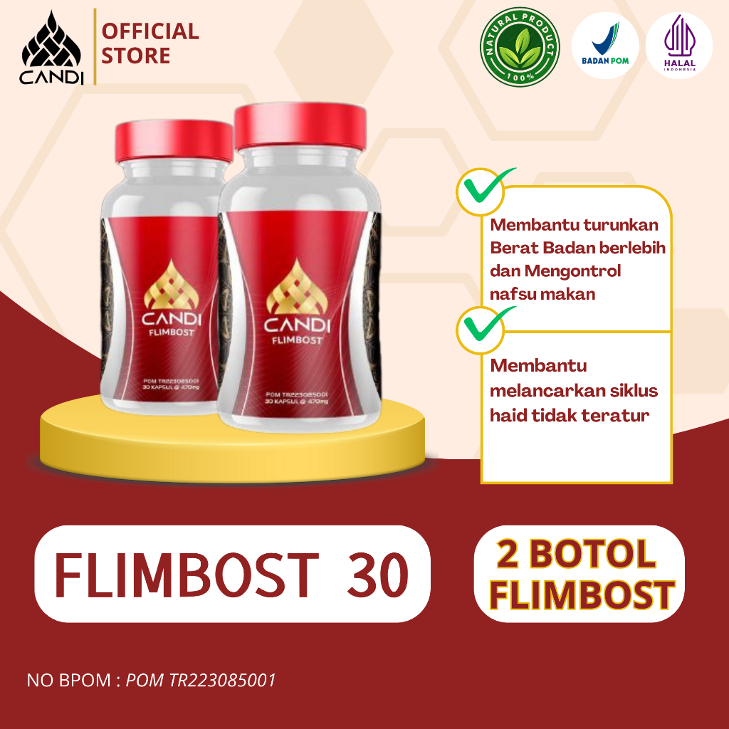PAKET DUA CANDI FLIMBOST EX OPH SLIMMING