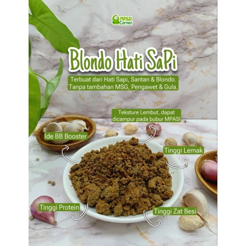 

Blondo Hati Sapi - MPASI Corner