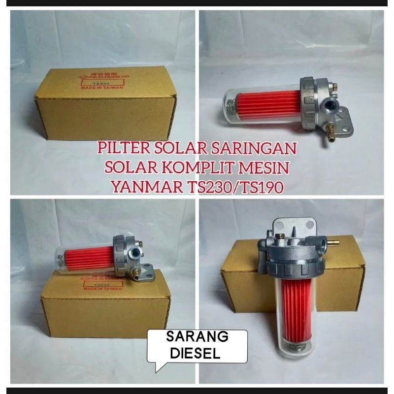 FILTER SOLAR TS 230 SARINGAN SOLAR YANMAR TS 230 / TS 190 FUEL OIL STAINER ASSY MESIN DIESEL YANMAR