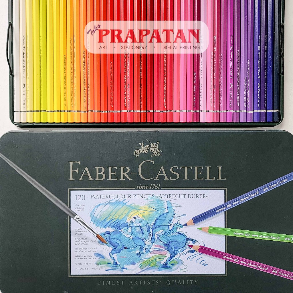 

Pensil Warna Faber Castell Watercolor Pencils 120 Colors ALBRECHT DURER | Finest Artist Quality