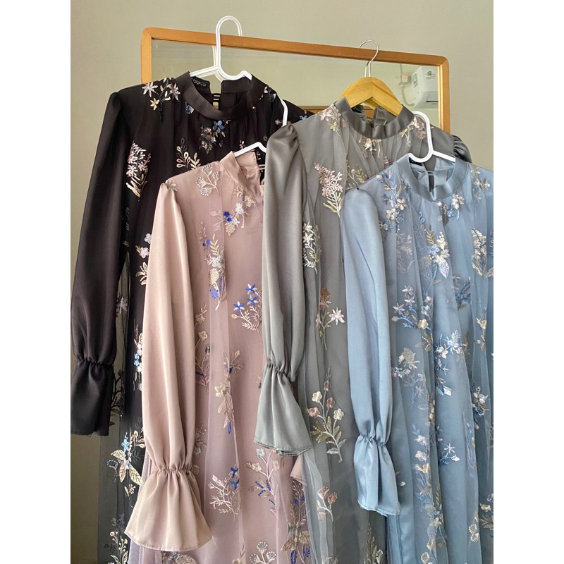 NEW AMIRA FLOWER  DRESS | Dress Kondangan | Outfit Kondangan