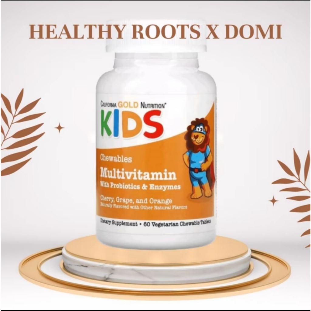 Multivitamin Probiotics & Enzymes  Multivitamin Enzim Probiotik Anak