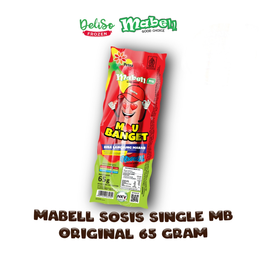 

Sosis Single Mabell MB 60 gram