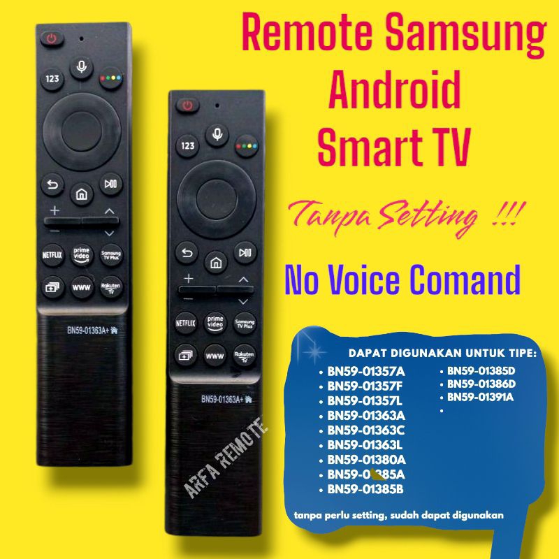 Remote TV Samsung Android Smart TV 4K