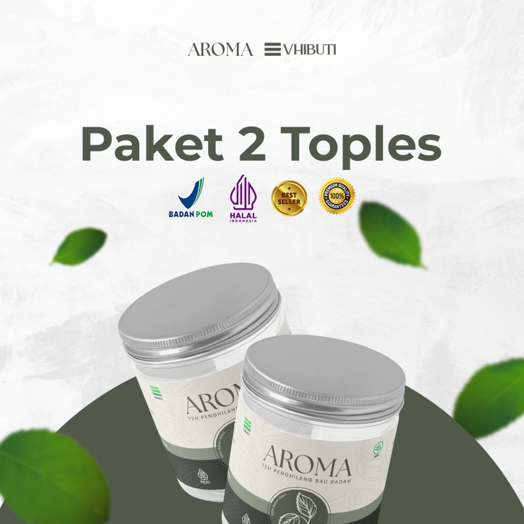 

VHIBUTI Aroma | Teh Herbal Untuk Membantu Mengurangi Bau Badan 15 Kantong Teh Paket 2