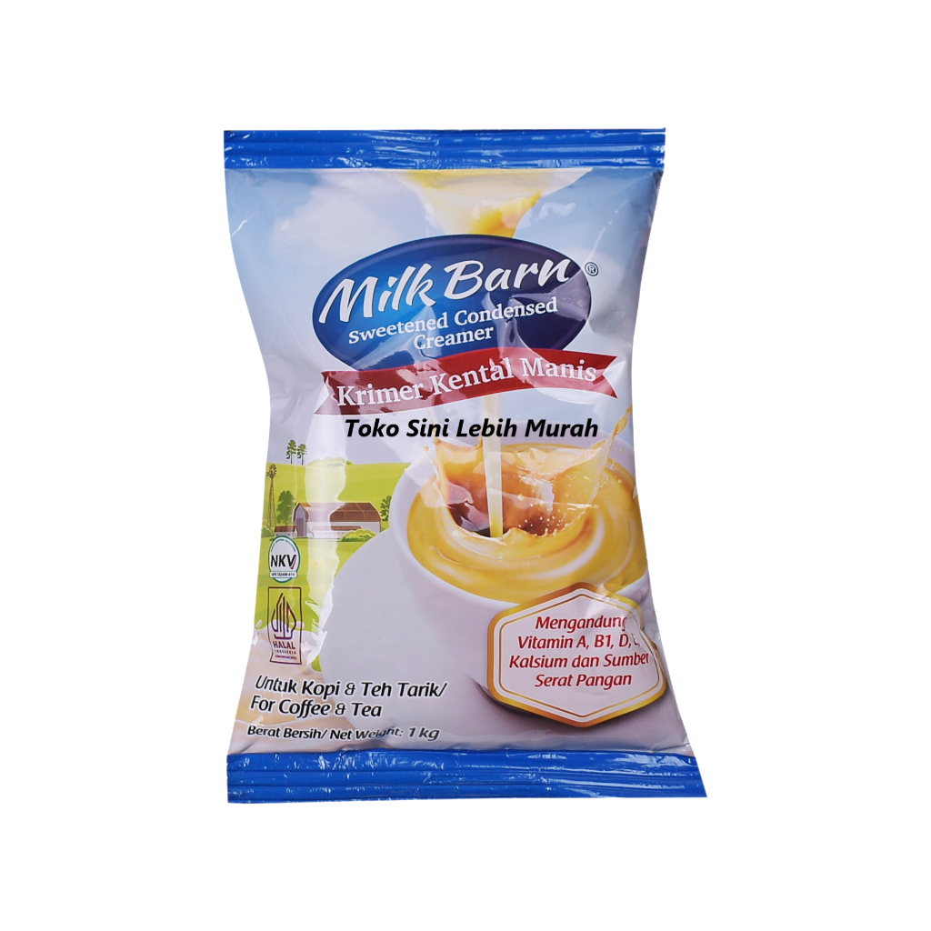 

Milk Barn Susu Krimer Kental Manis - Original - Pouch 1000GR