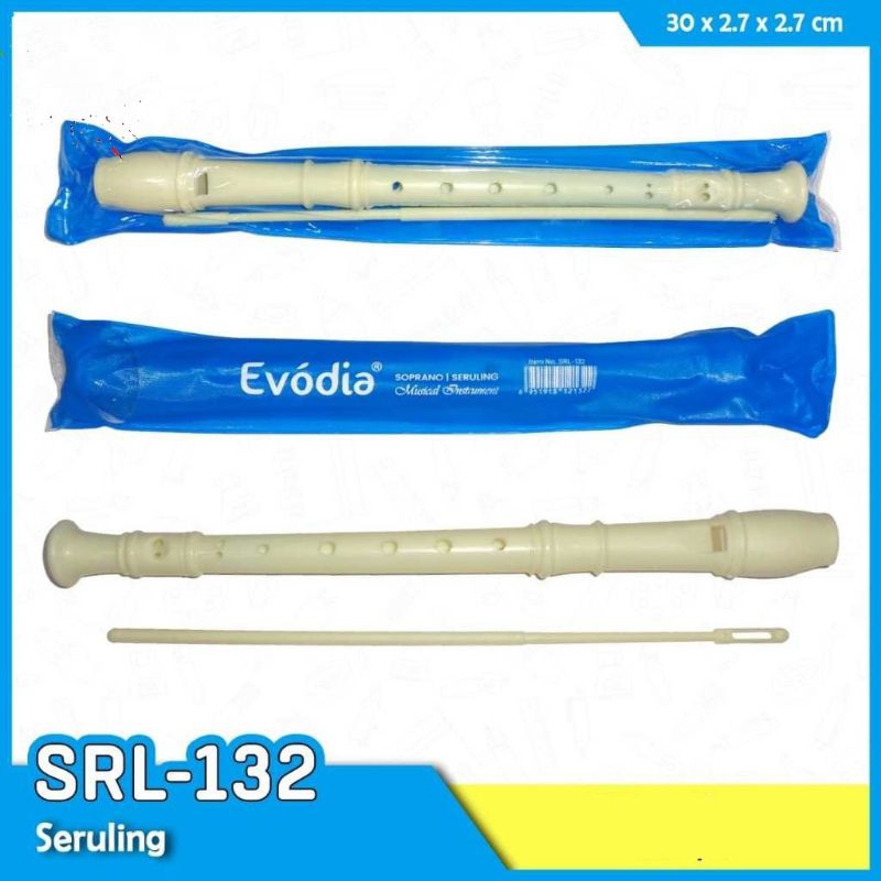 seruling evolia recorder alat musik